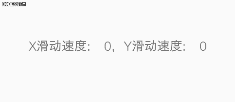 VelocityTracker：计算滑动速率