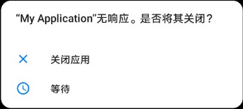 ANR：Application Not Responding