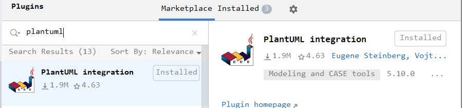 PlantUML：绘制程序员的流程图